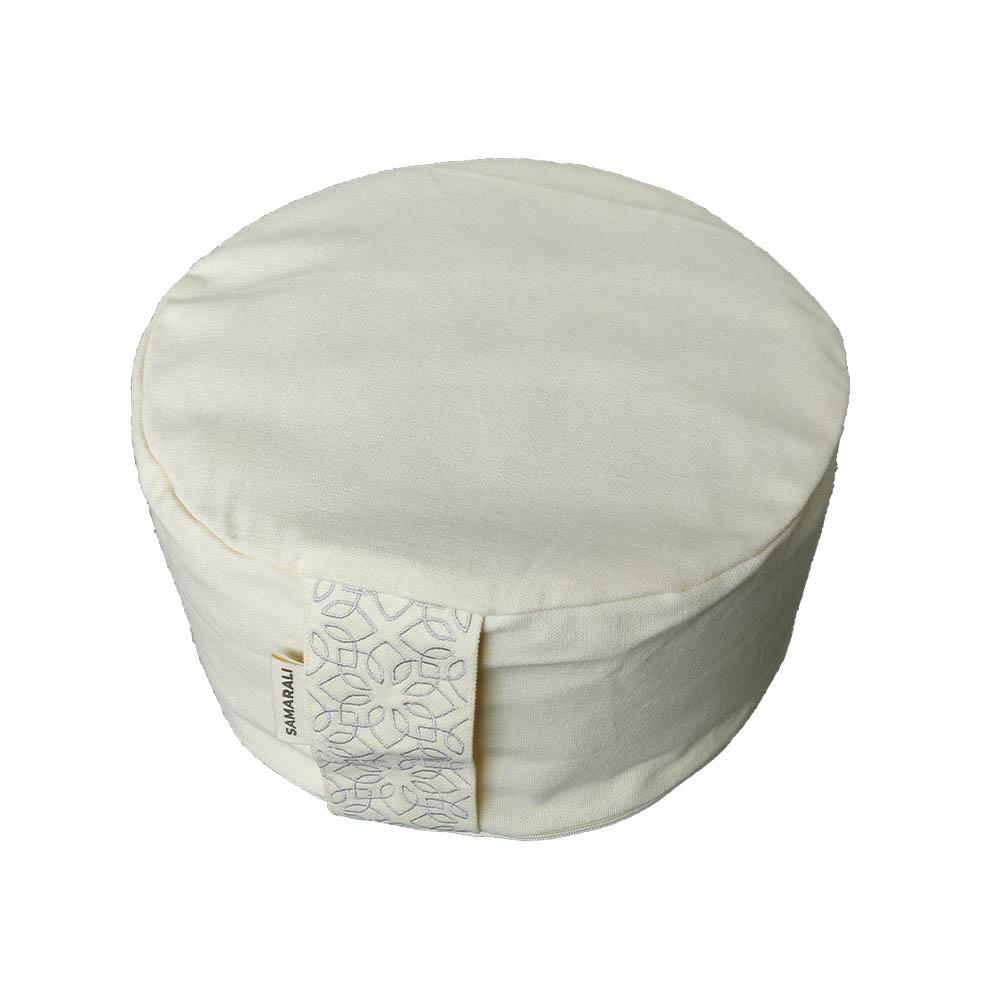 Round Meditation Cushion Lotus - Afbeelding 2