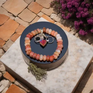 Carneool Ruby Mania Armband Nr. 23: Energie, Passie en Stijl